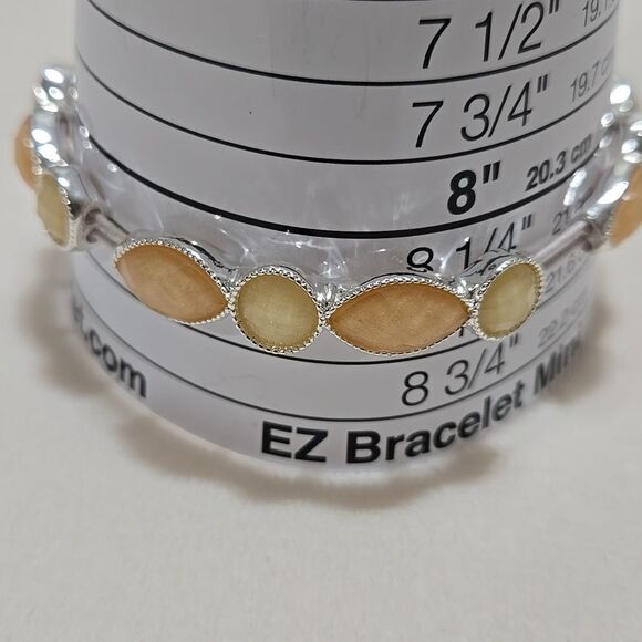 Liz Claiborne Peach and Cream Bracelet - Picture 5 of 5